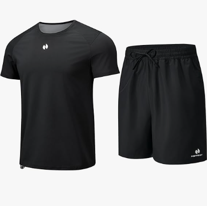 HOTSUIT Men's  Burning Compression Gym Exercise Boxing Sauna Shirt &Suit