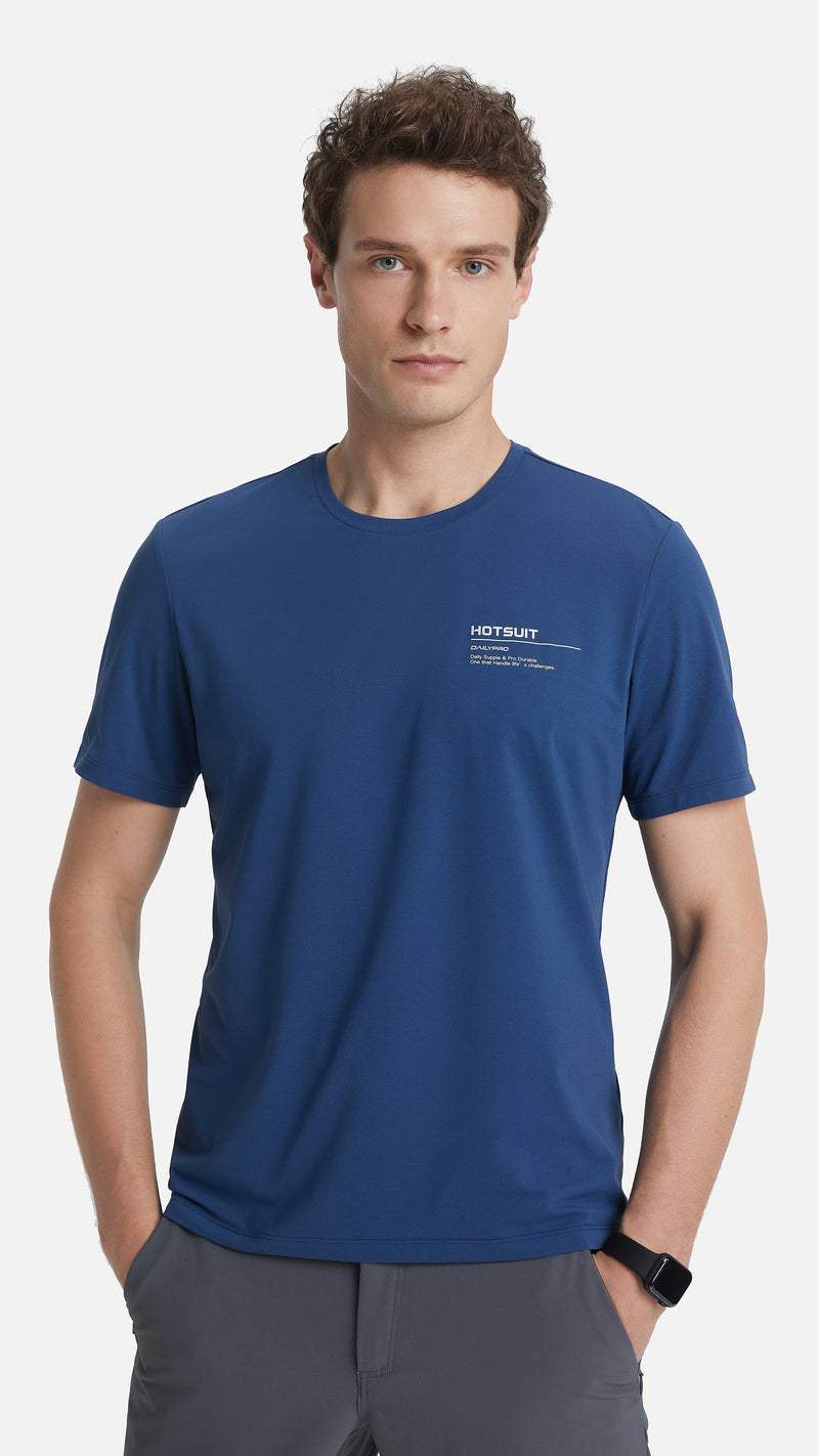 HOTSUIT Men Regular Fit Short T-shirt