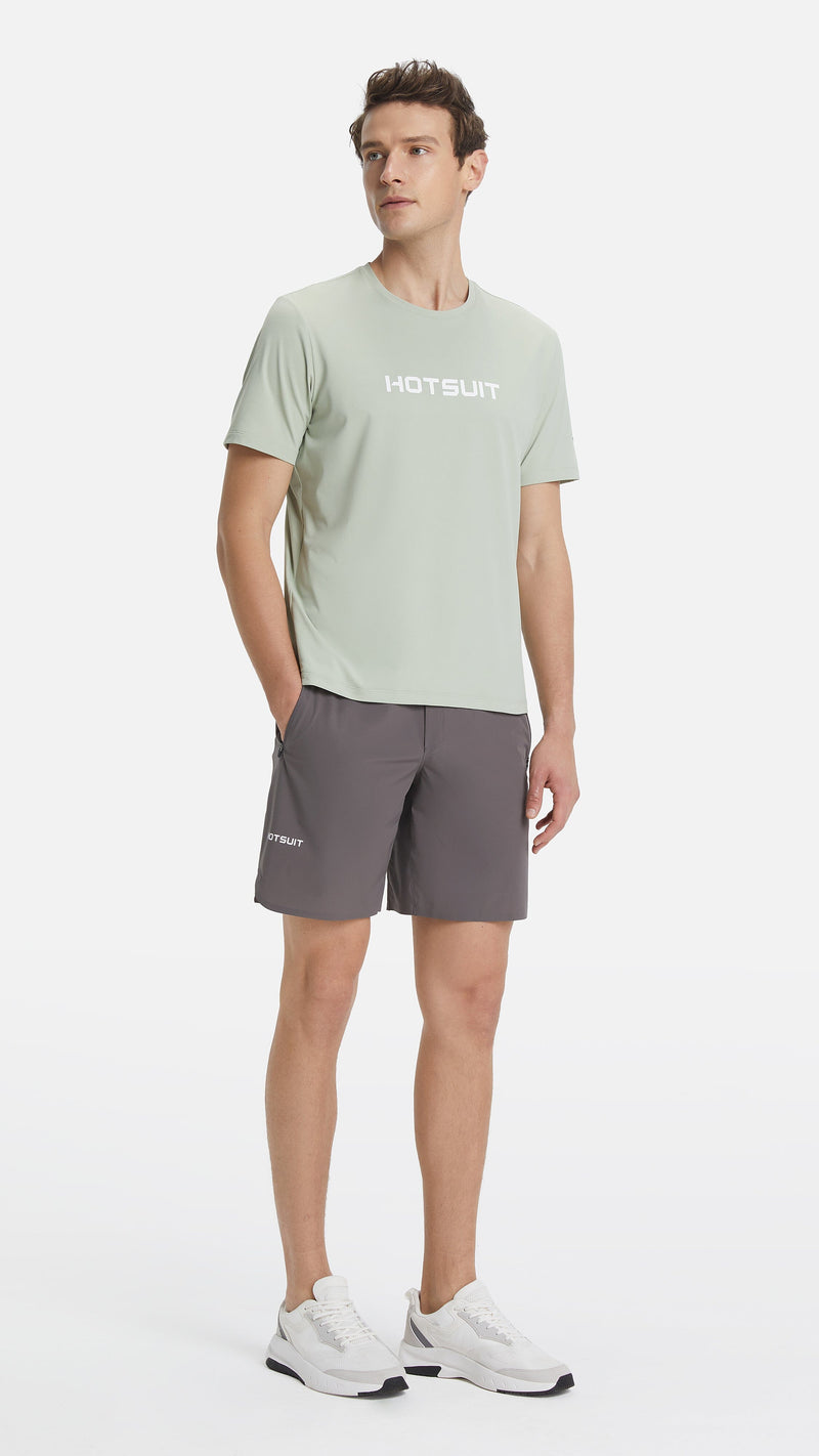 HOTSUIT Men Seamless Short T-shirt