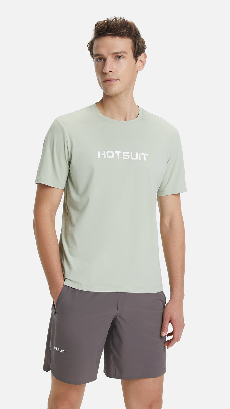 HOTSUIT Men Seamless Short T-shirt