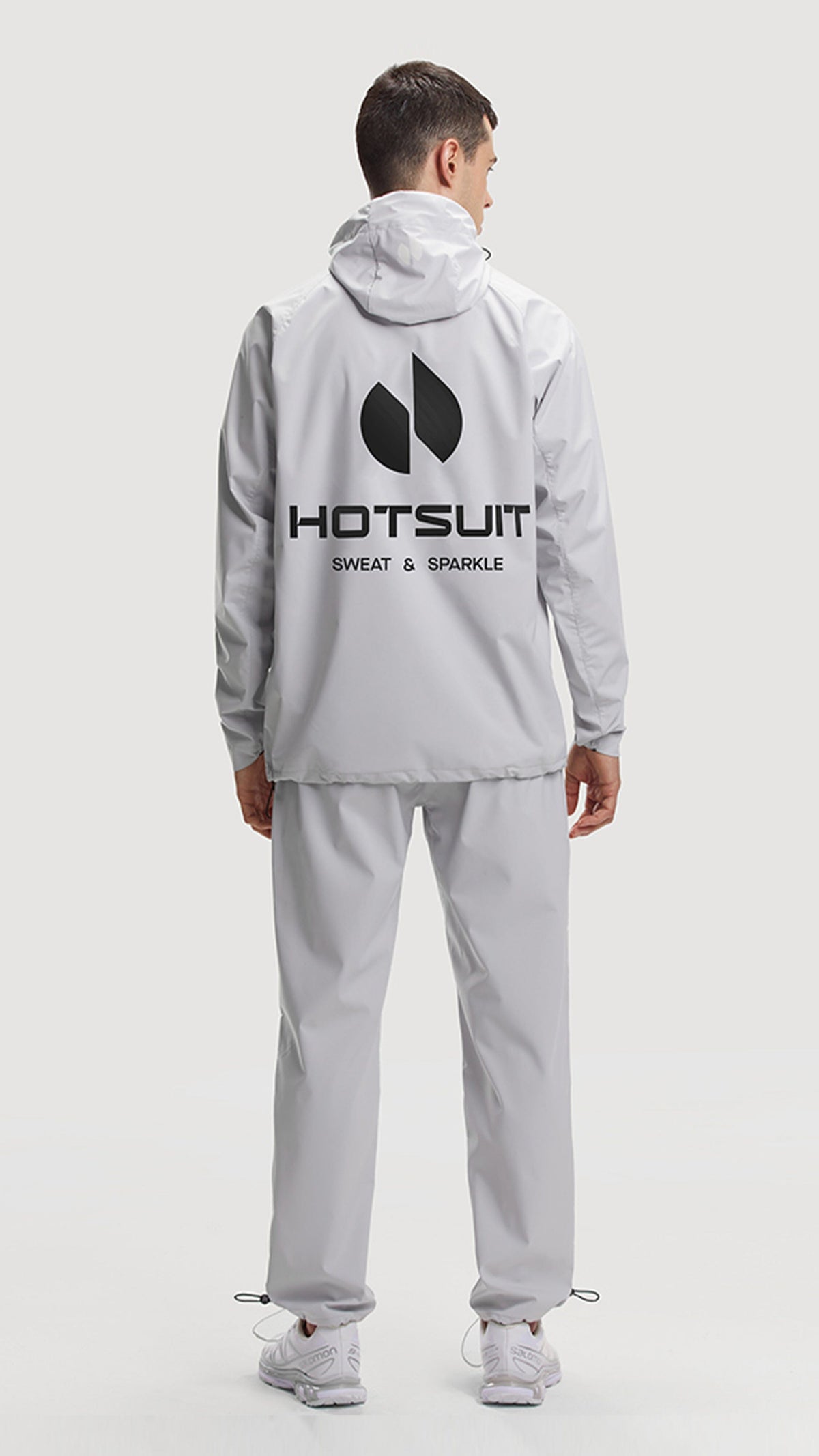Shop Breathable Men Temp-Control Sauna Suit with Side-Zip - HOTSUIT