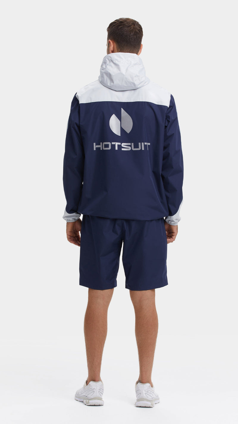 HOTSUIT Men Upgrade Short Half Zip Sauna Suit