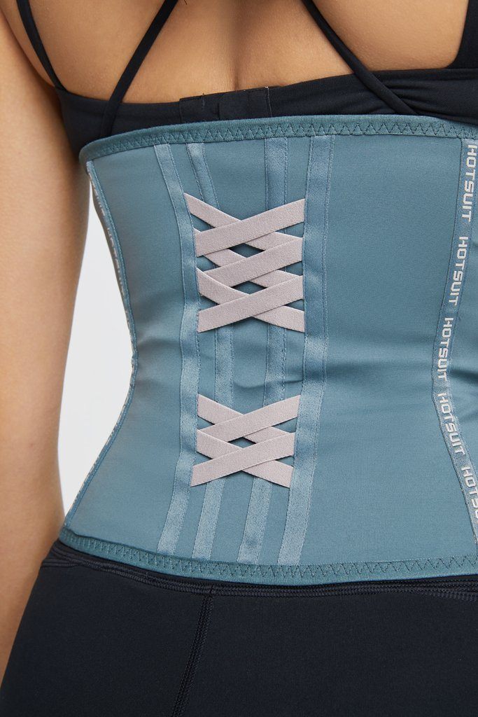 HOTSUIT Women Cross Banding Sweat Waist Trainer