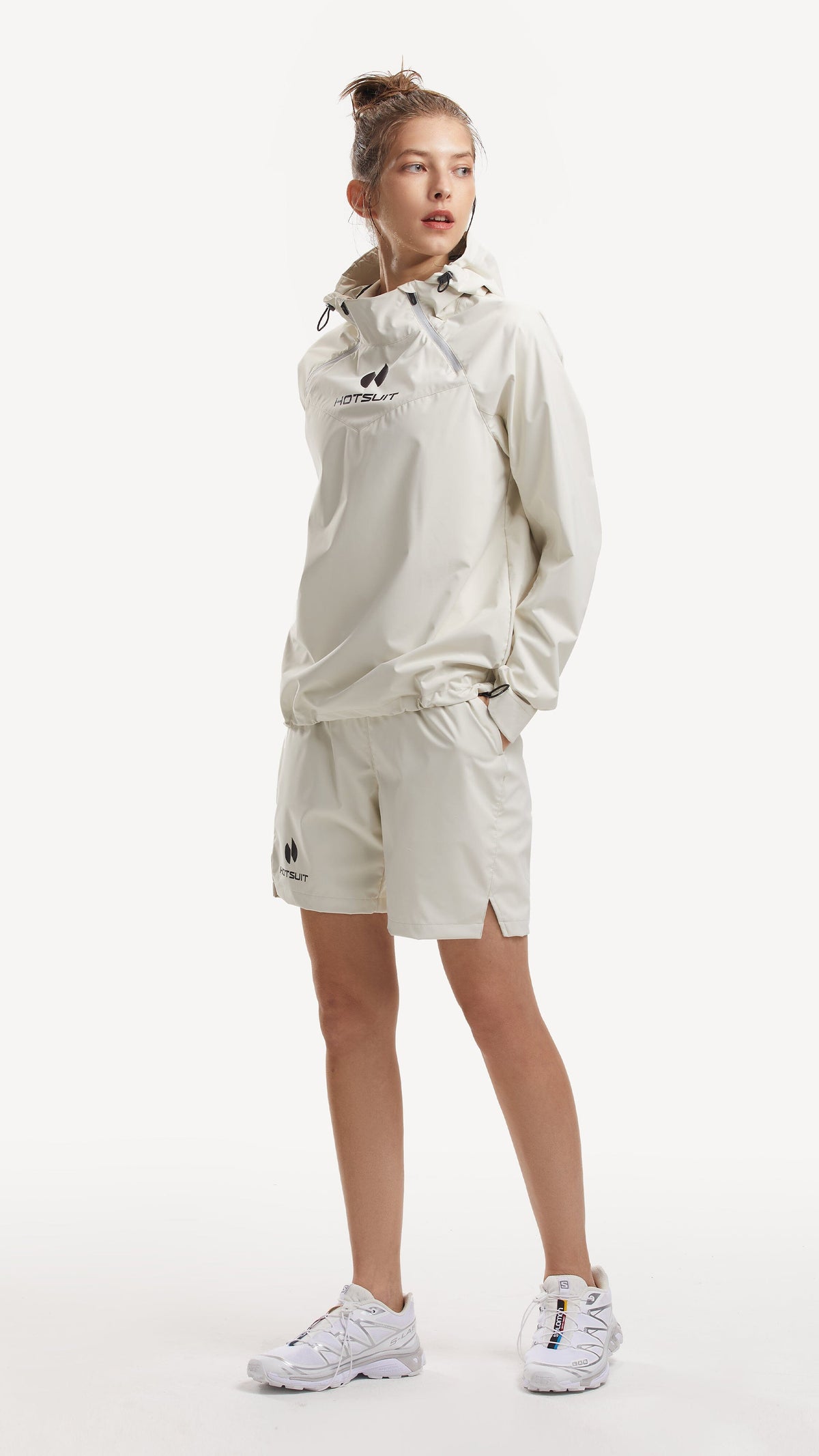 Shop Hot Women Temp-Control Sauna Suit with Side-Zip Design - HOTSUIT