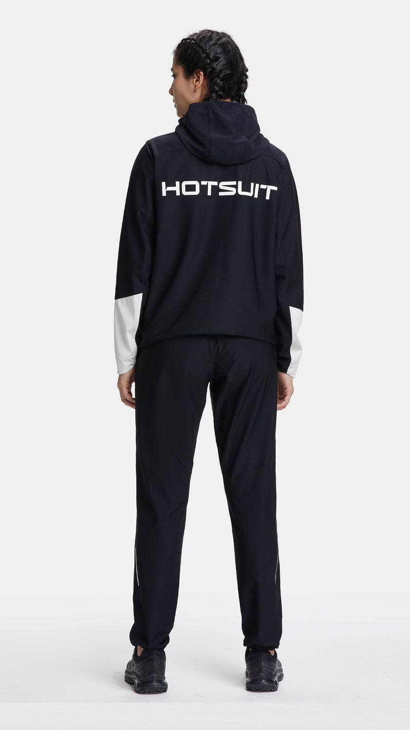 HOTSUIT Women Solid Full Zip Sauna Suit