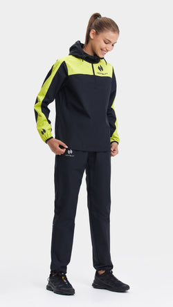 Sauna suit with best sale zipper
